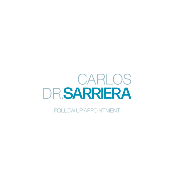 Follow Up Cosmetic Appointment - Dr. Sarriera