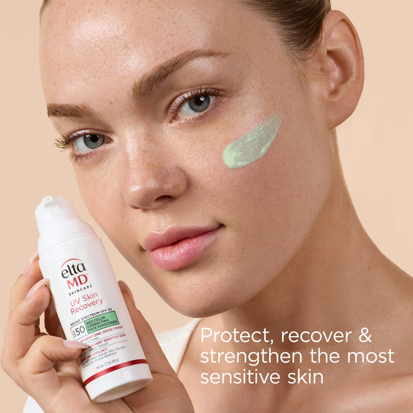 UV Skin Recovery Red Color Correcting-Green Tint